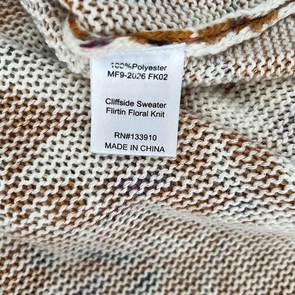 Show Me Your MuMu Cliffside Floral Sweater - Picture 8 of 9